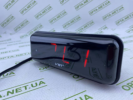 Настольные електронные часы красные CLC-1203 6700