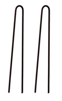 Шпильки Eurostil чорні 60 мм 200 г, фото 1