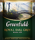 Чай Грінфілд чорний з бергамотом Royal Earl Grey 100 пакетиків ХоРеКа