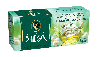 Чай Принцеса Ява ніжний жасмин 25 пакетиків картон