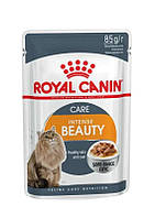 Вологий корм для котів, Royal Canin, HAIR&SKIN CARE IN GRAVY, 85 г