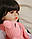 Лялька Реборн Reborn 55 см вініл-силіконова Вікторія в наборі з соскою, пляшкою, іграшкою.  Можна купати, фото 4