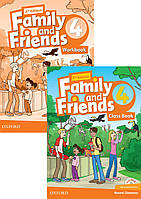 Комплект Family and Friends 2nd Edition 4 Class Book + Workbook (Учебник и рабочая тетрадь)