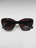 Сонцезахисні окуляри жіночі очки від сонця Polaroid Жіночі сонцезахисні окуляри кішечки з градієнтом