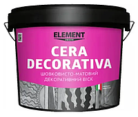 Воск шелковисто-матовый для декоративных покрытий Element Decor Cera Decorativa