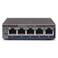 NETGEAR Коммутатор GS105E 5xGE, управляемый L2 Покупай это Galopom