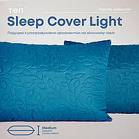 Подушка "SLEEPCOVER LIGHT" 50*70 см (650г) (microfiber) Синий Покупай это Galopom