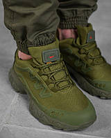 Тактические летние кроссовки олива, Боевая армейская обувь для ВСУ мужские военные кроссовки
