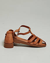 Босоніжки Phany 70447 36 коричневі шкіра, фото 3