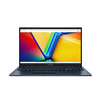 ASUS Ноутбук Vivobook 15 X1504VA-BQ499 15.6" FHD IPS, Intel i3-1315U, 16GB, F512GB, UMA, noOS, Синий Покупай