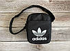 Маленька спортивна сумка Адідас корона Adidas чорна, фото 7