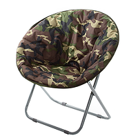 Кресло раскладное детское круглое Камуфляж Stenson d80см MH-3299L-Khaki