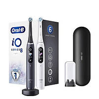 Електрична зубна щітка Oral-B iO Series 8 Duo White Alabaster and Black Onyx