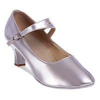 Взуття для бальних танців жіноче Стандарт Zelart DN-3673 36 Срібне (06363069) z112-2024