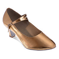 Взуття для бальних танців жіноче Стандарт Zelart DN-3673 35 Золотий (06363069) z112-2024