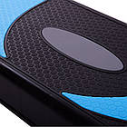 Степ-платформа FI-1578 (пластик, р-р 79Lx29Wx10-20H, сірий-рожевий), фото 6