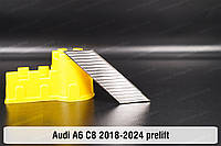 Декоративная планка Audi A6 C8 (2018-2024) V поколение дорестайлинг правая