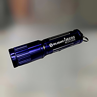 Фонарь-брелок Olight I3E EOS Regal blue, 90 лм, 19 г, IPX8, батарея ААА, Синий, легкий ручной фонарик брелок *