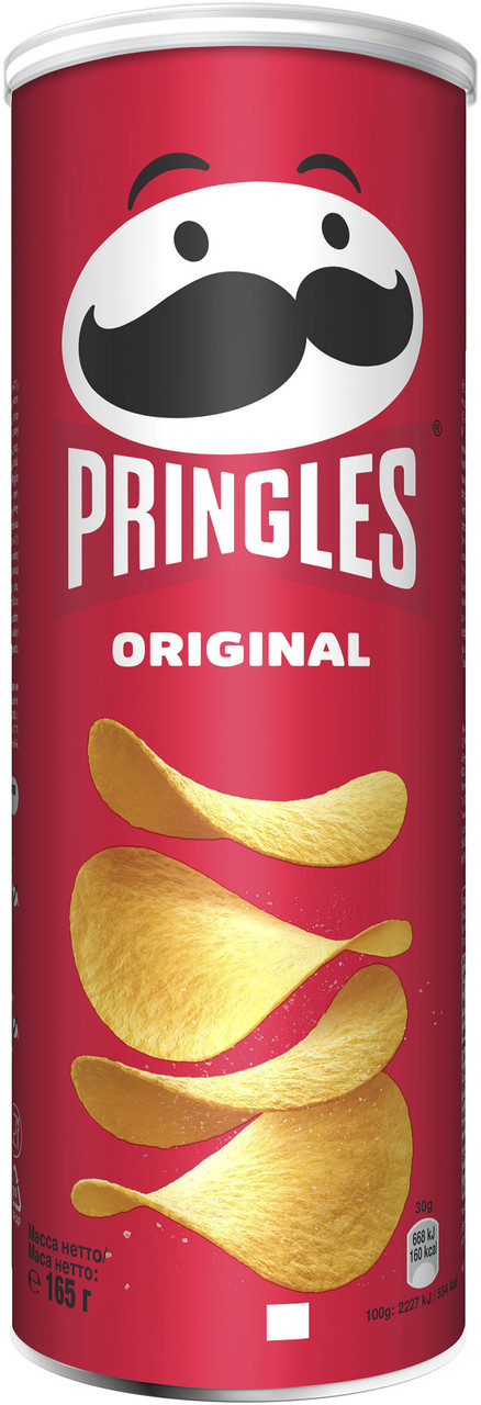 Чипсы Pringles Original 165 г Принглс Оригинальные - купить по лучшей ...