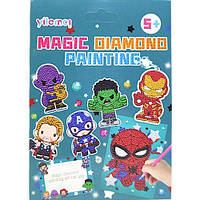 Алмазная мозаика "Magic Diamond Painting: Супергерои" Toys Shop