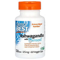 Doctor's Best Ashwagandha with Sensoril 125 mg 60 капсул MS