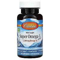 Carlson Super Omega-3 1,200 mg 50 капсул MS