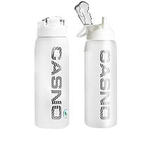 Пляшка для води CASNO 1000 мл KXN-1247 Біла MS