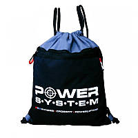Рюкзак спортивний Power System PS-7011 Gym Sack Alpha Blak/Grey MS