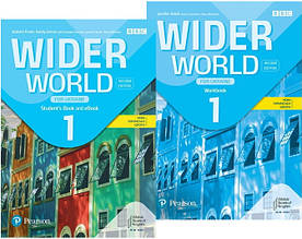 Комплект Wider World (2nd Edition) for Ukraine 1 Student's Book + Workbook (Учебник + тетрадь) Pearson