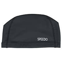 Шапочка для плавания тканевая черная Speedo SDP012