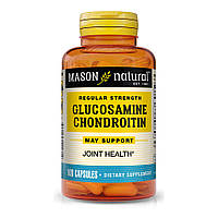 Препарат для суставов и связок Mason Natural Glucosamine Chondroitin Regular Strength, 100 капсул MS