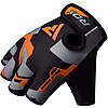 Рукавички для фітнесу RDX F6 Sumblimation Orange S, фото 3