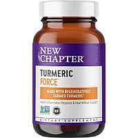 Натуральная добавка New Chapter Turmeric Force, 60 вегакапсул MS