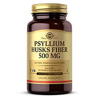 Натуральная добавка Solgar Psyllium Husks Fiber 500 mg, 200 вегакапсул MS