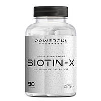 Витамины и минералы Powerful Progress Biotin-X 5000 mcg, 90 капсул MS