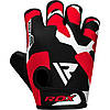 Рукавички для фітнесу RDX F6 Sumblimation Red M, фото 6