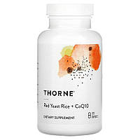 Натуральная добавка Thorne Red Yeast Rice + CoQ10, 120 капсул MS