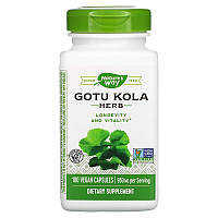 Натуральная добавка Nature's Way Gotu Kola Herb 950 mg, 180 вегакапсул MS