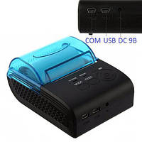 Термопринтер мобильный, POS, Bluetooth 4.0 чековый принтер 58мм 5805DD ASN