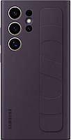 Samsung Чехол для Galaxy S24 Ultra (S928), Standing Grip Case, фиолетовый темный Покупай это Galopom