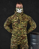 Весняна тактична куртка мультикам TIREX, військова куртка мультикам для ЗСУ, куртка мультикам з капюшоном