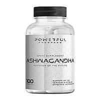 Натуральная добавка Powerful Progress Ashwagandha, 100 капсул MS