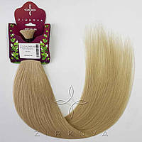 Натуральне Слов'янське Волосся в Зрізі 60 см 100 грам, Блонд №613