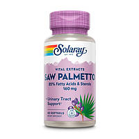 Натуральная добавка Solaray Saw Palmetto 160 mg, 60 капсул MS