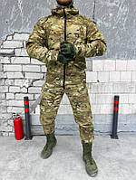 Демісезонний непромокаючий тактичний костюм мультикам resident, весняна форма мультикам для військових