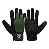 Рукавички для фітнесу RDX W1 Full Finger Army Green M, фото 6