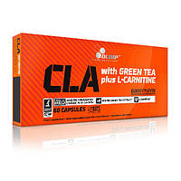 Жиросжигатель Olimp CLA with Green Tea plus L-Carnitine, 60 капсул - Sport Edition MS