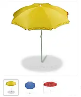 Зонтик пляжный однотонный 2.2 м