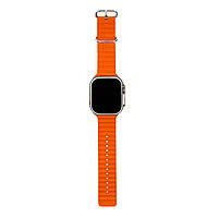 Умные часы Smart Watch BIG X9 Ultra Смарт часы с встроенным gps Orange GBB