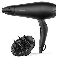 BaByliss Фен, 2000Вт, режимов-2, ионизиция, хол. обдув, 2 насадки, черный Покупай это Galopom